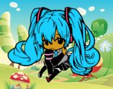 Miku Chibi vocaloid