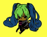 Miku Chibi vocaloid