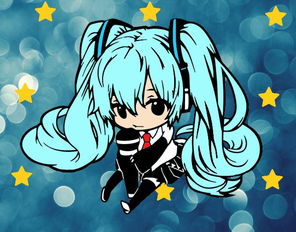 Miku Chibi vocaloid