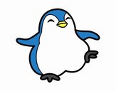 Pingüino bailando