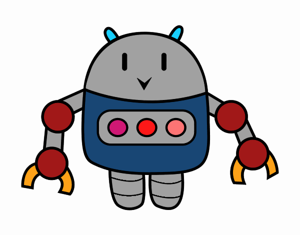 Robot con pinzas