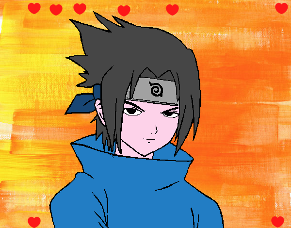 Sasuke enfadado