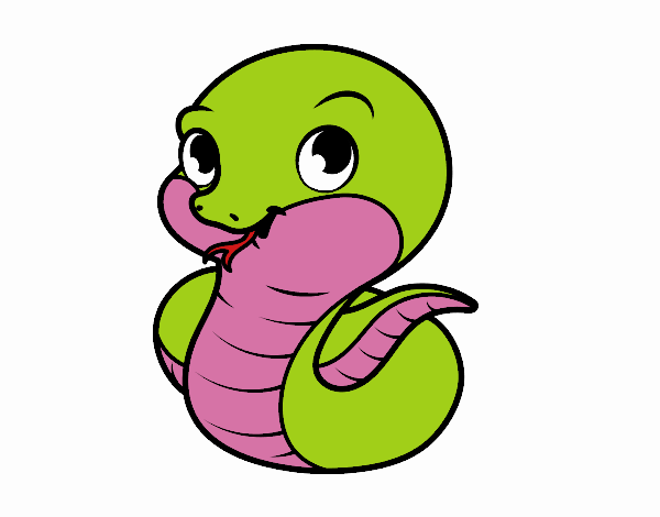 serpiente bebe UwU