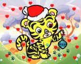 Tigre navideño