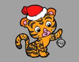 Tigre navideño