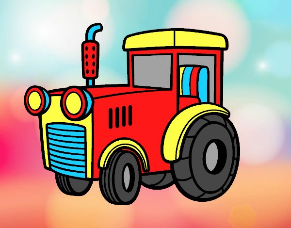 Un tractor
