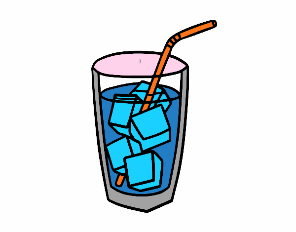 Un vaso de refresco