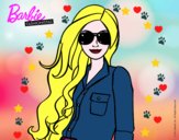 Barbie con gafas de sol