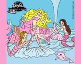 Barbie con sirenas