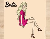 Barbie sentada