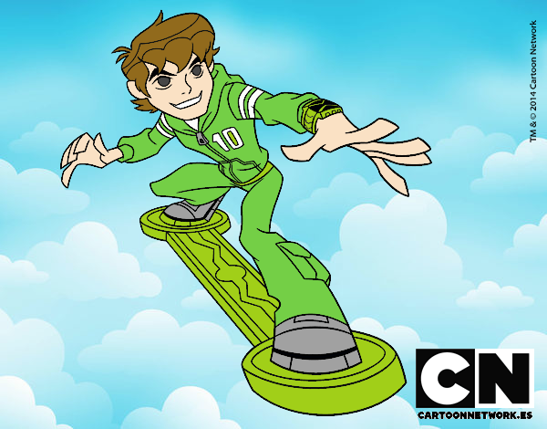 Ben 10 skateboard