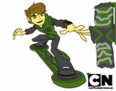 Ben 10 skateboard