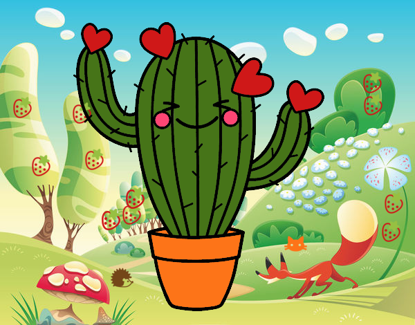 Cactus corazón