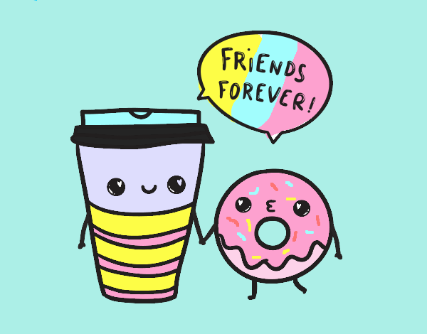 Café y donut