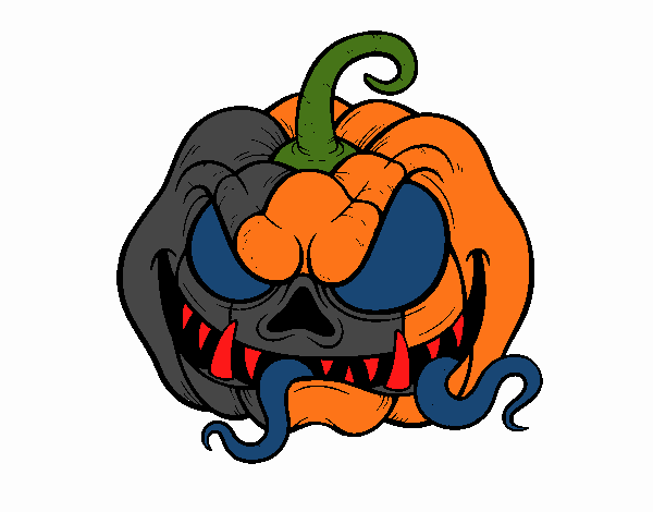 Calabaza terrorífica