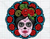 Calavera mejicana femenina