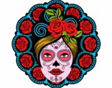 Calavera mejicana femenina