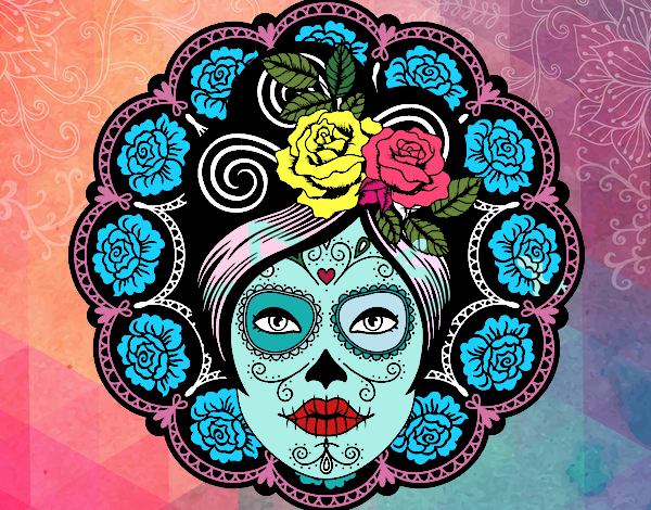 Calavera mejicana femenina