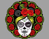 Calavera mejicana femenina