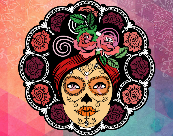 Calavera mejicana femenina