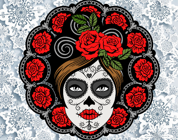 Calavera mejicana femenina