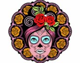 Calavera mejicana femenina