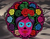 Calavera mejicana femenina