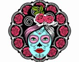 Calavera mejicana femenina