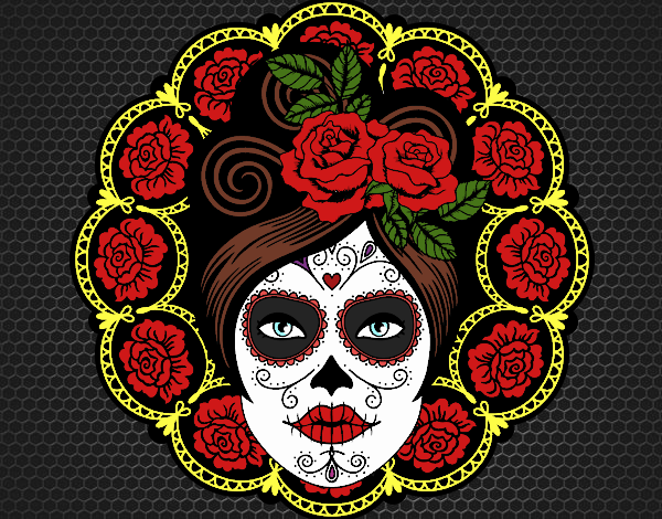 Calavera mejicana femenina