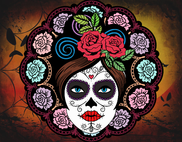 Calavera mejicana femenina