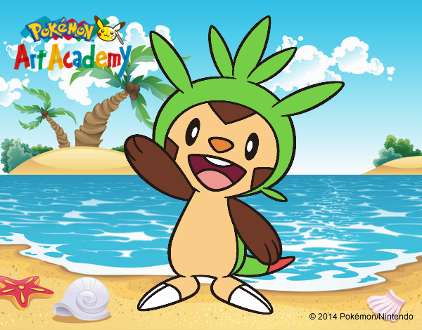 Chespin saludando