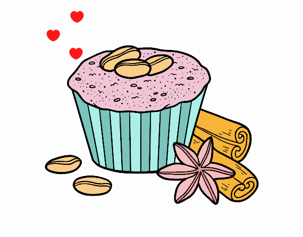 Cupcake de café