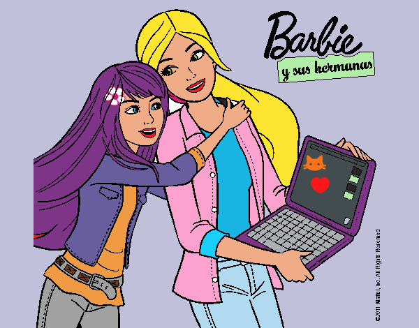 El nuevo portátil de Barbie