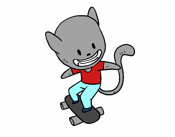 Gato skater