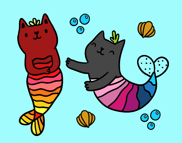 Gatos sirena