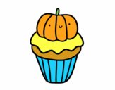 Halloween cupcake