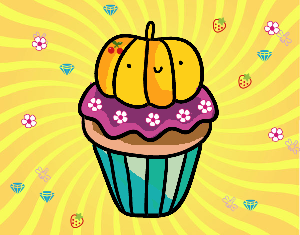 Halloween cupcake