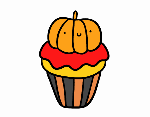 Halloween cupcake