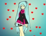 Hatsune Miku vocaloid