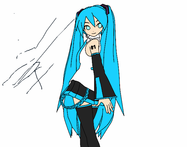 Hatsune Miku vocaloid