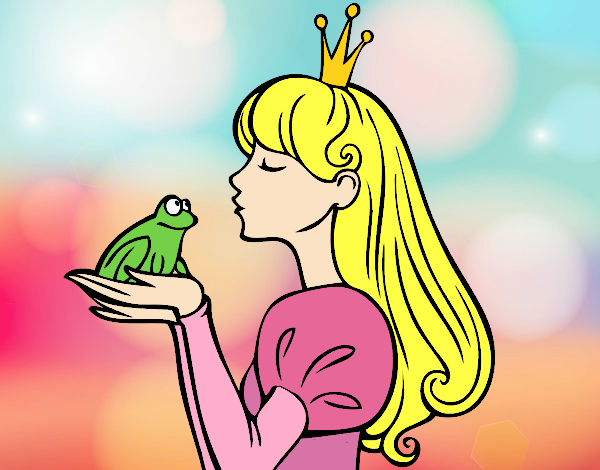 Dibujo de La princesa y el sapo pintado por en  el día 28-10-20  a las 14:53:39. Imprime, pinta o colorea tus propios dibujos!