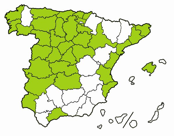 Las provincias de España