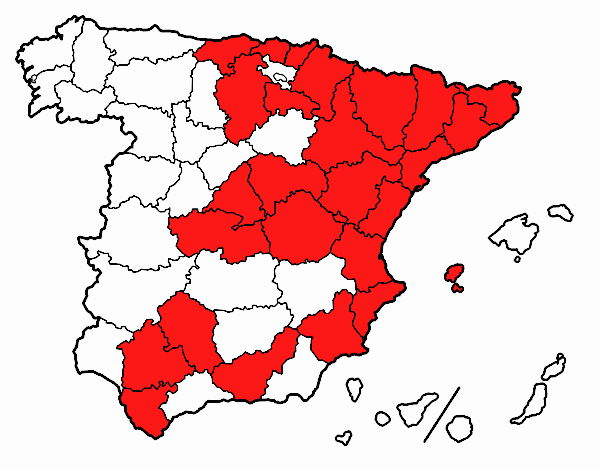 Las provincias de España