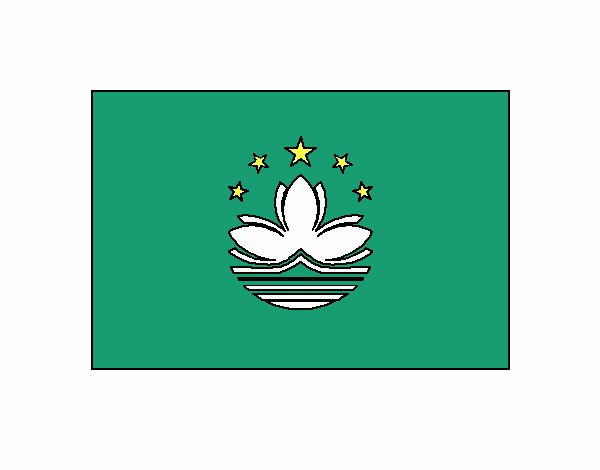 bandera de macau