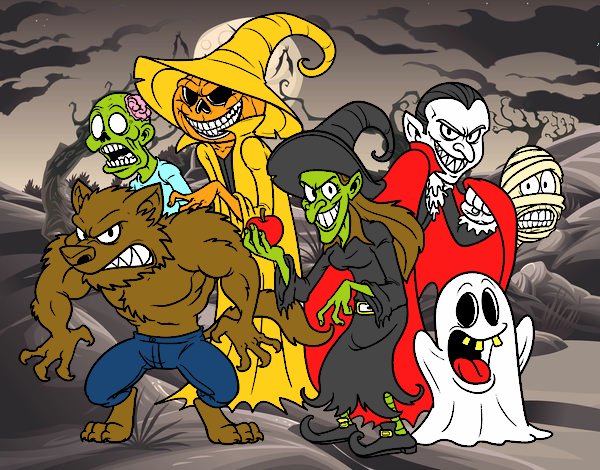 Monstruos de Halloween