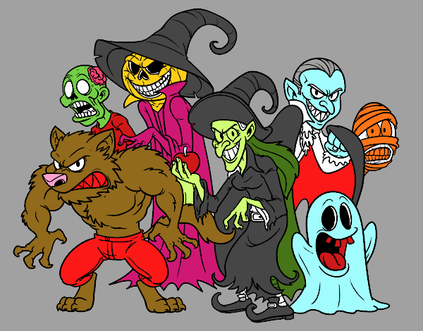 Monstruos de Halloween