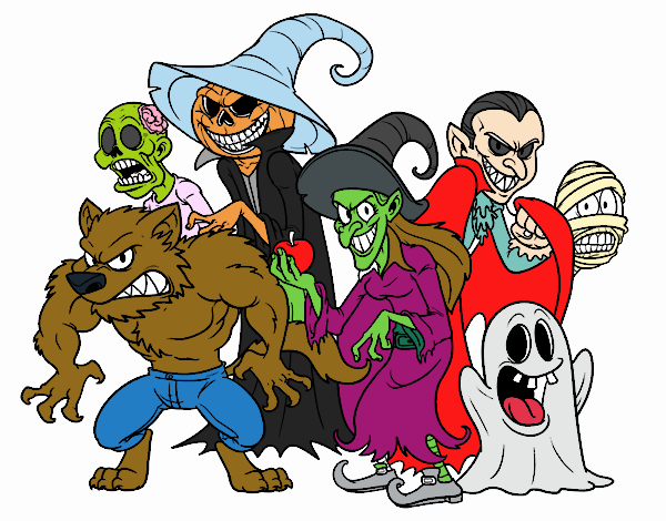 Monstruos de Halloween