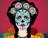 Mujer calavera mejicana