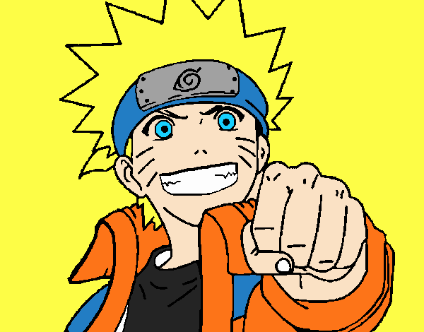 Naruto alegre