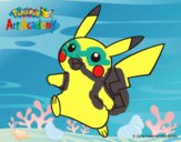 Pikachu en Pokémon Art Academy